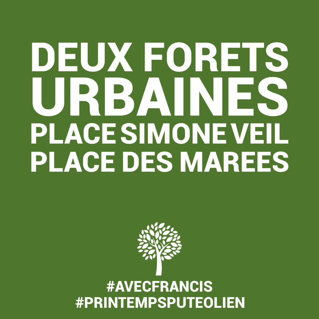 Création de deux forêts urbaines